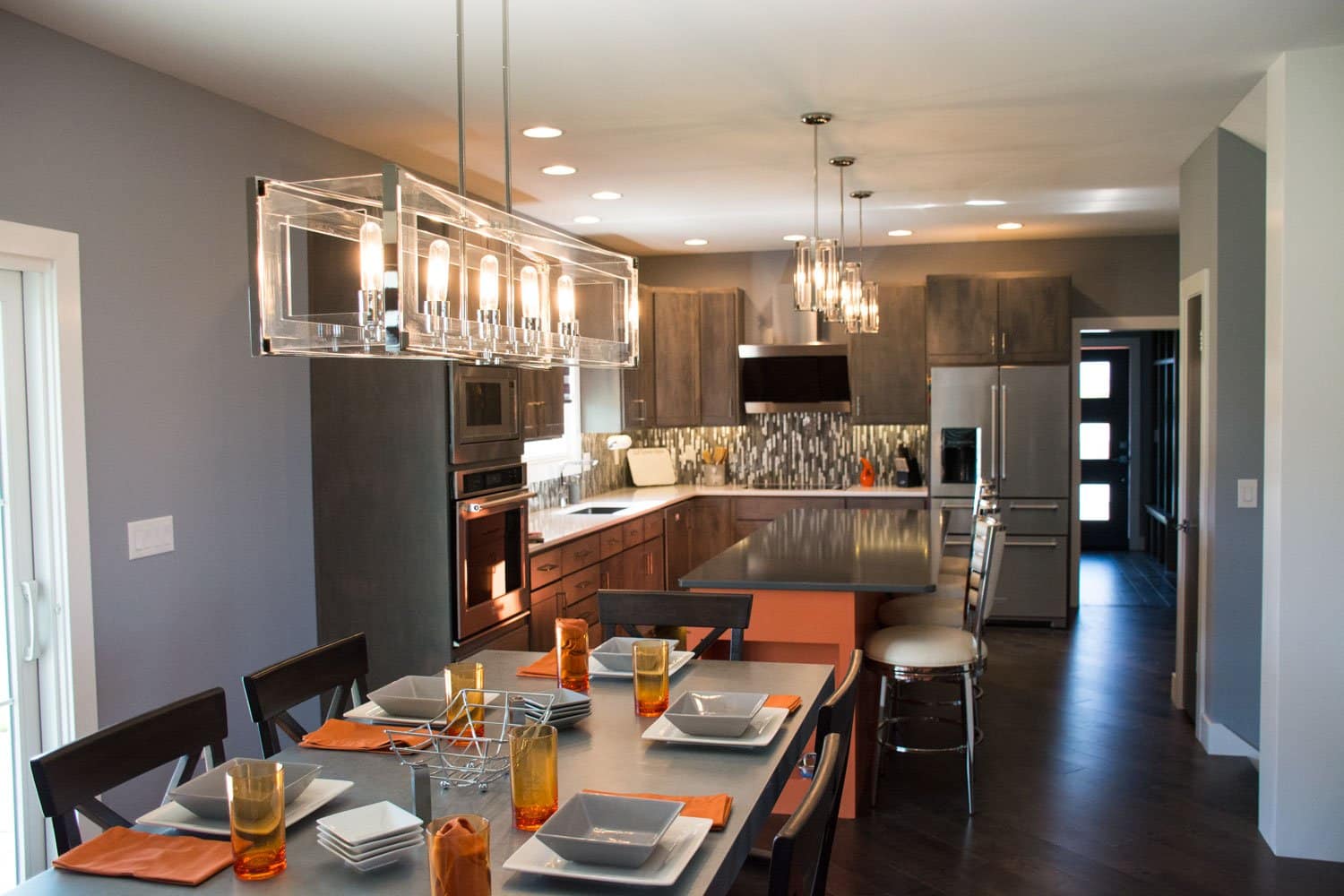 Evansville Parade of Homes 2017 Matt Reinbrecht's Home Dining Area