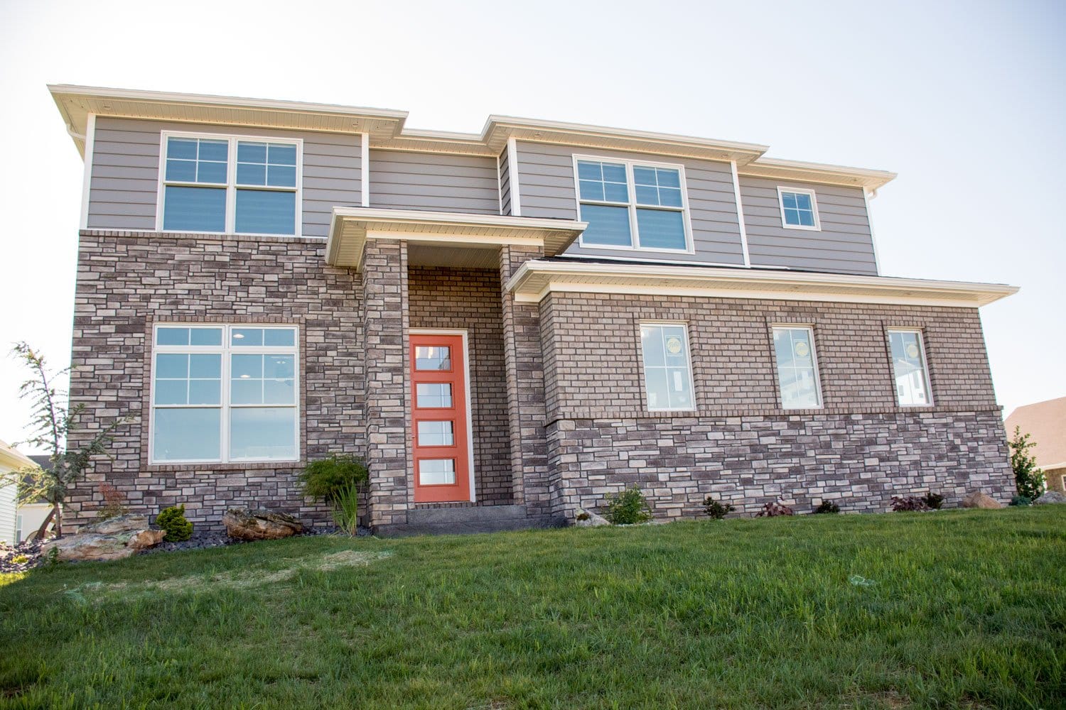 Evansville Parade of Homes 2017 Matt Reinbrecht's Home Front Elevation