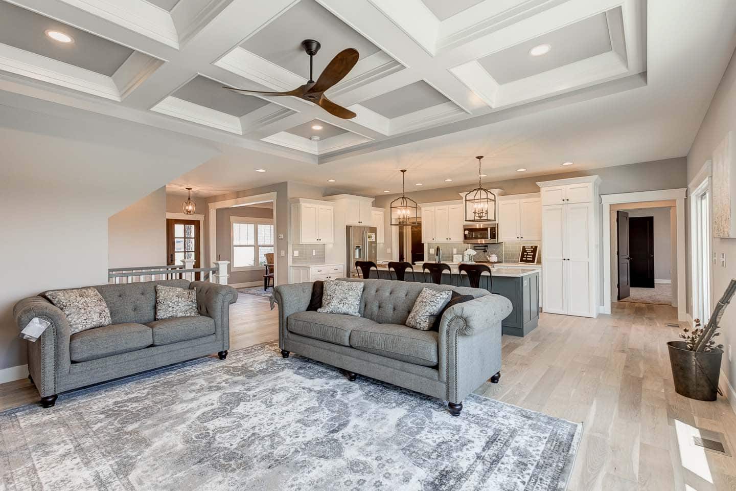 Evansville Parade of Homes | Reinbrecht Homes | Centerra Ridge Lot 156 Living Room